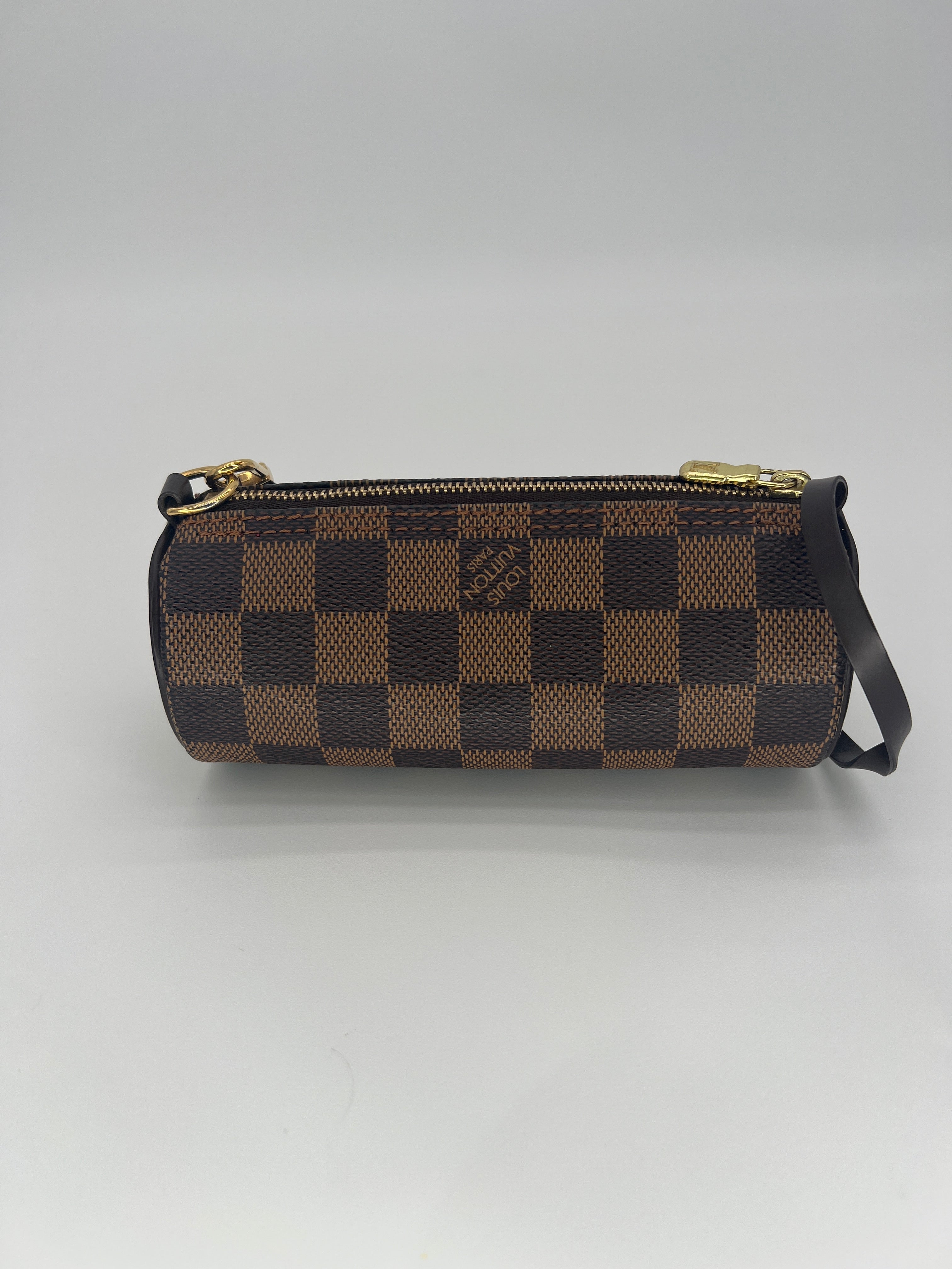Louis Vuitton Papillon Mini Damier Ebene Canvas Handbag