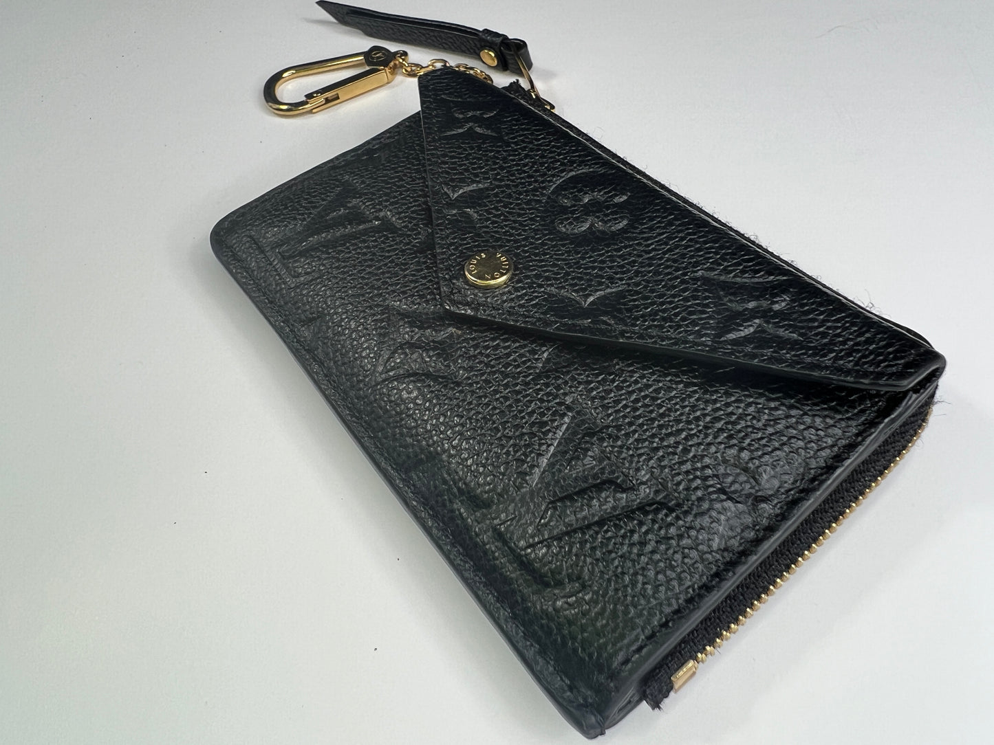 Louis Vuitton LV Card Holder recto verso new Black Leather ref.215293 -  Joli Closet