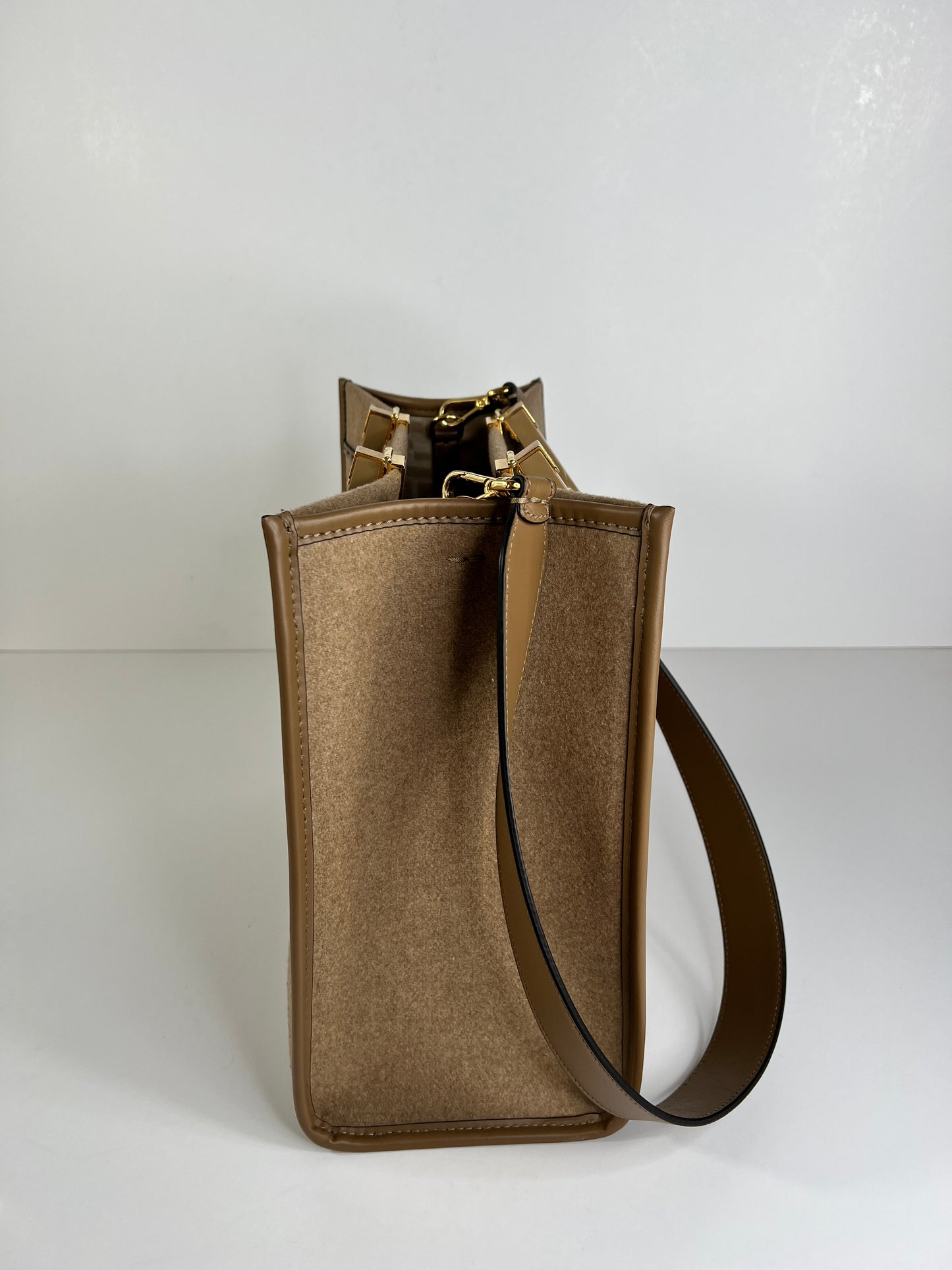 Versace Pre-owned x Fendi Medium Sunshine Shopper Tote Bag