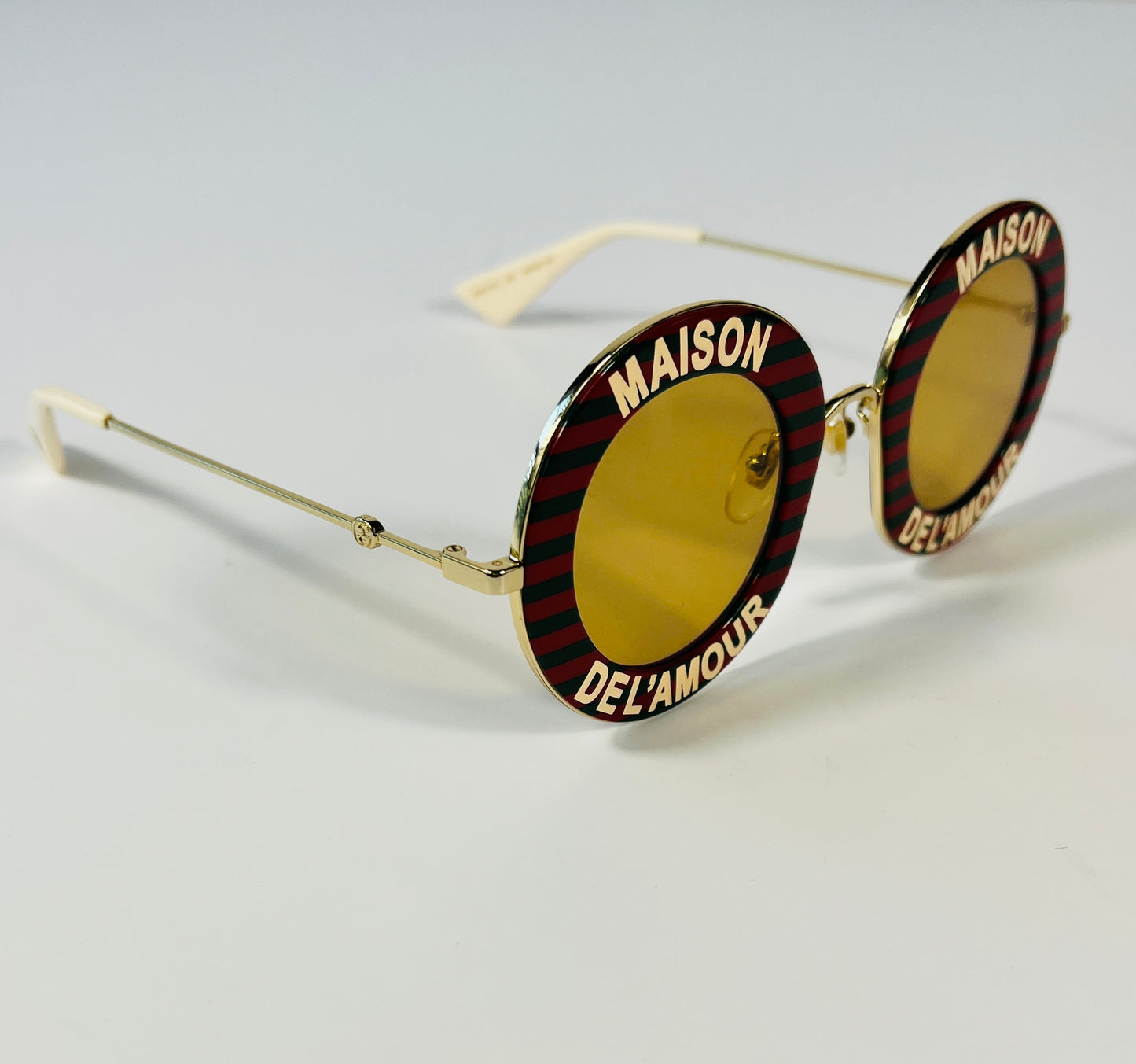 Gucci Eyewear Maison de L'Amour round sunglasses - Full Set